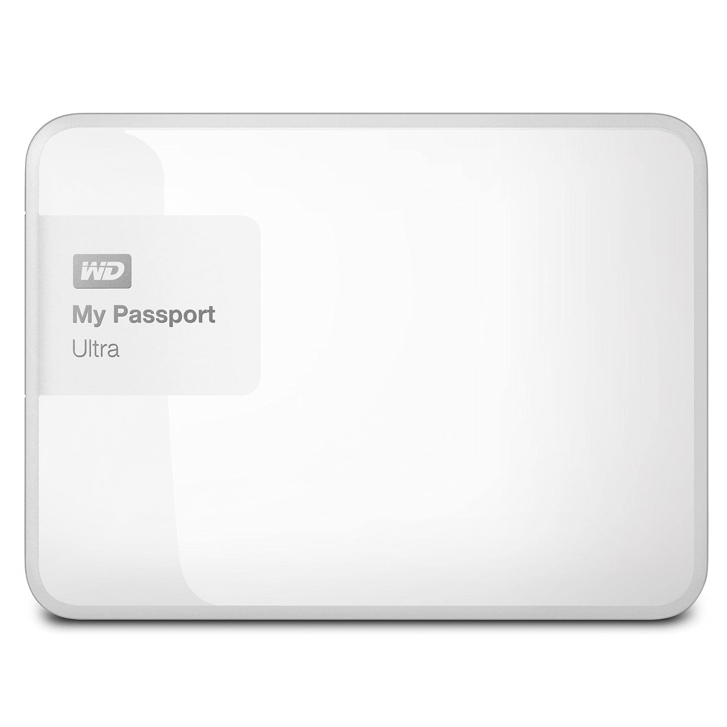 WD 3tb White My Passport Ultra Portable External Hard Drive - USB 3.0 - WDBBKD0030BWT-NESN RFP8_F3FQW09