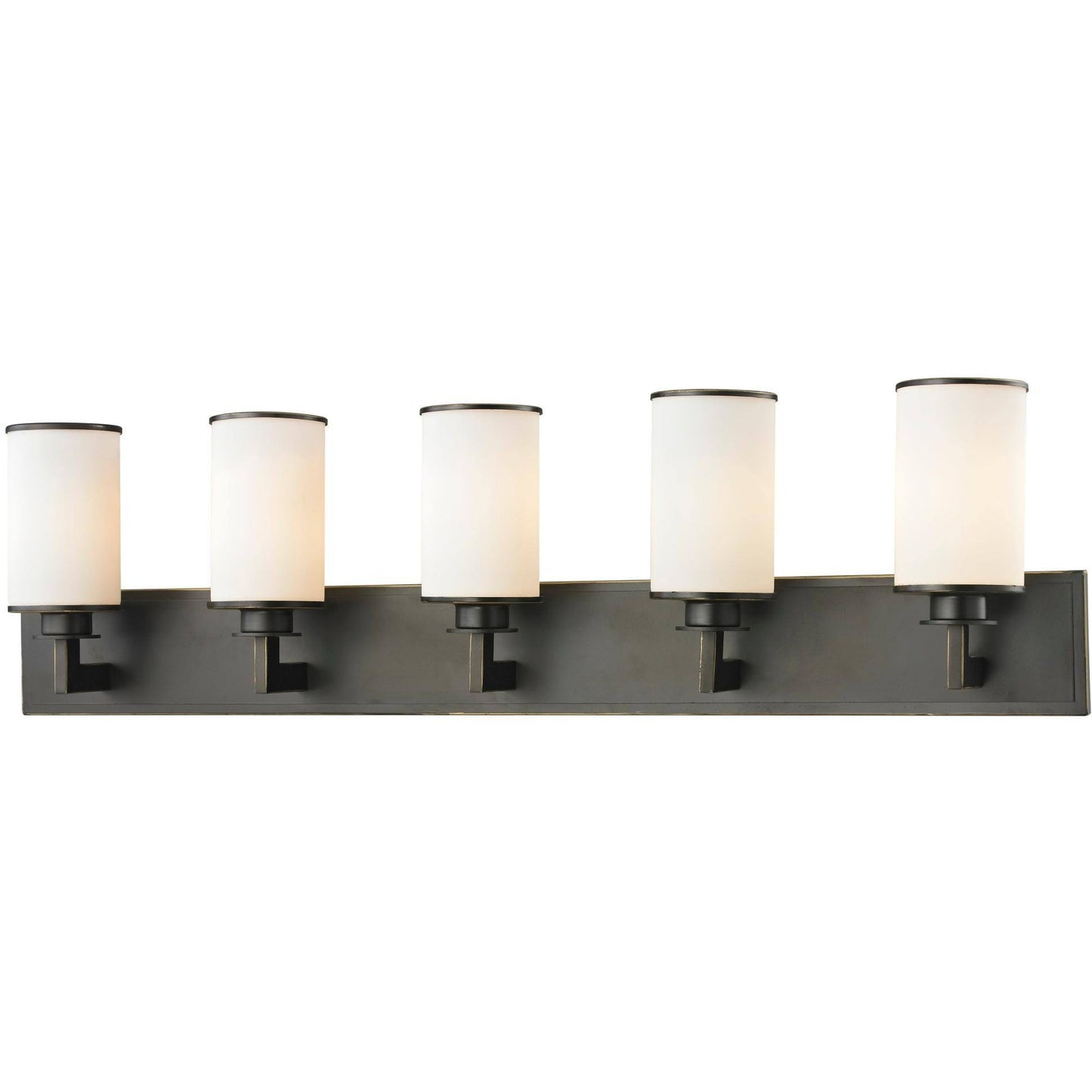 Z-Lite 413-5V Olde Bronze Savannah 5 Light Vanity OXL0_L2YMQ74