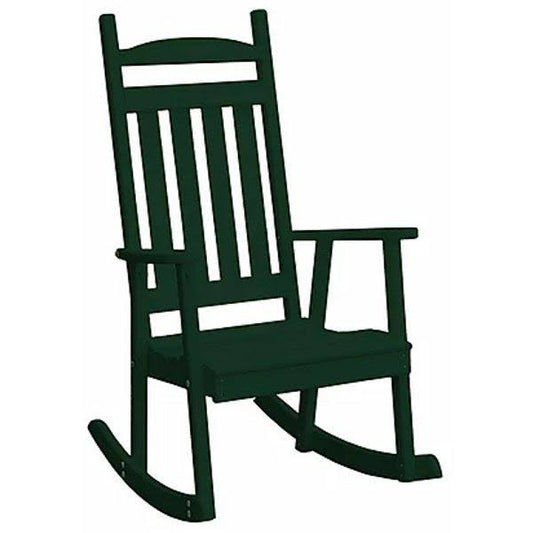 Yellow Pine Classic Porch ROCKER, Size: 3.5, Green JYV4_S7RNV87