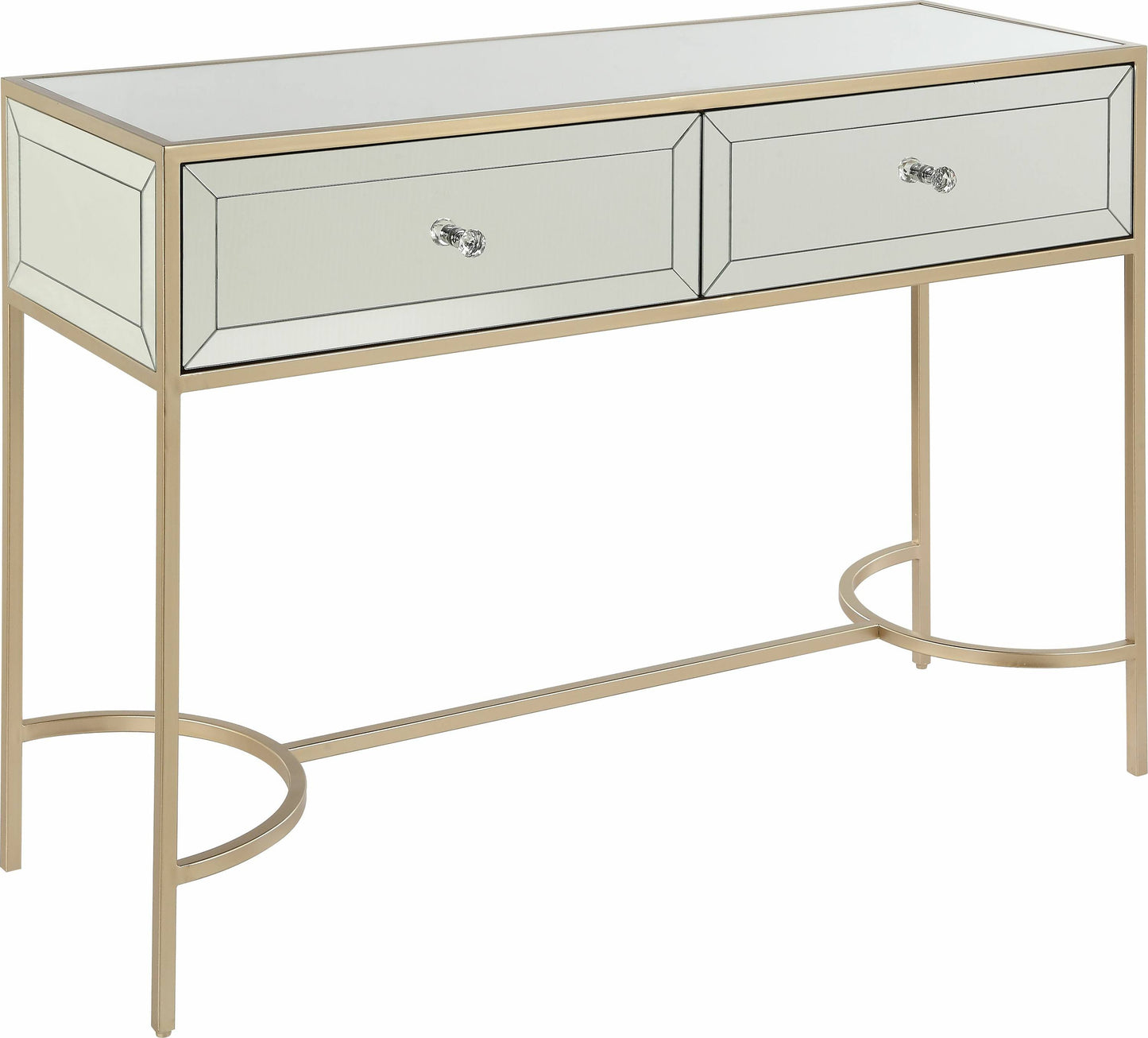 Acme Wisteria Sofa Table, Mirrored  Rose Gold VGZ0_H2RGV19