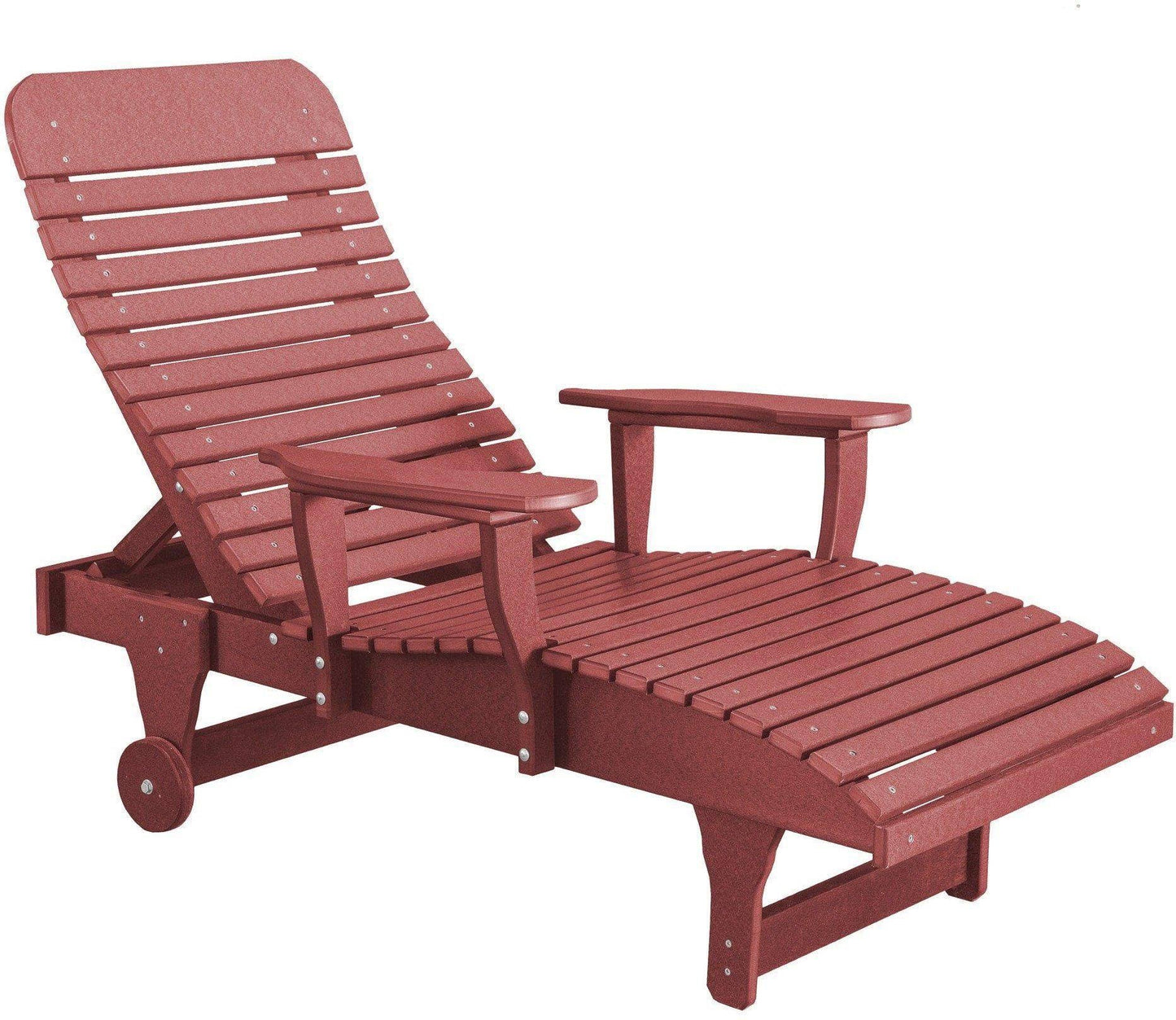 Wildridge Heritage Chaise Lounge | Outdoor Chaise Lounge Chair, Cherrywood JJK2_O5OPV75