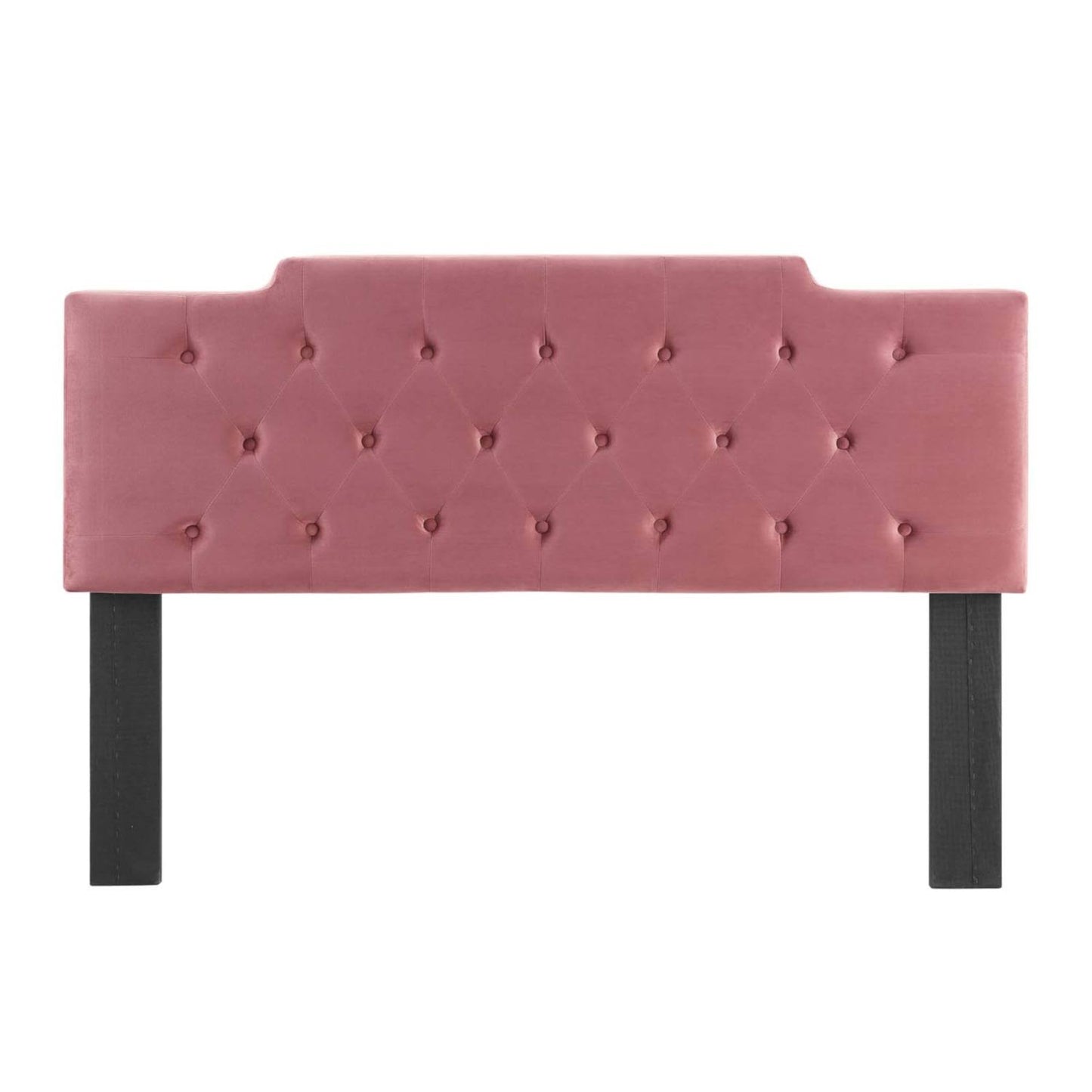 251 First Vivian Tufted Cal.King Performance Velvet Headboard in Dusty Rose Pink, Luxury  Glam | Bellacor PEG5_K5NFB66