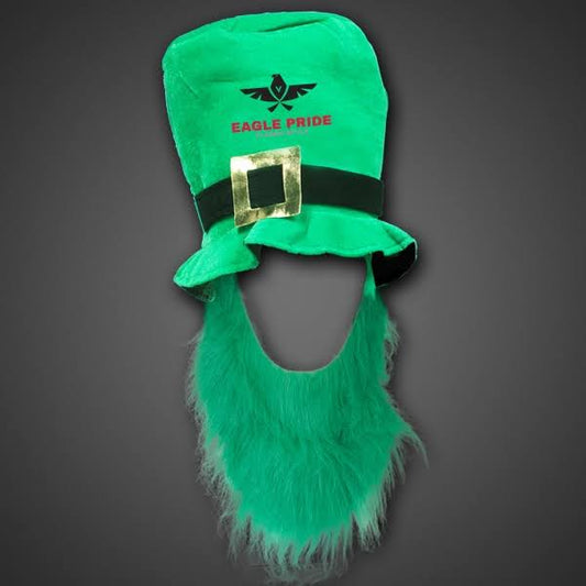 72 Pcs St. Patricks Day Hat with Green Beard JHD7_R1ZZL05