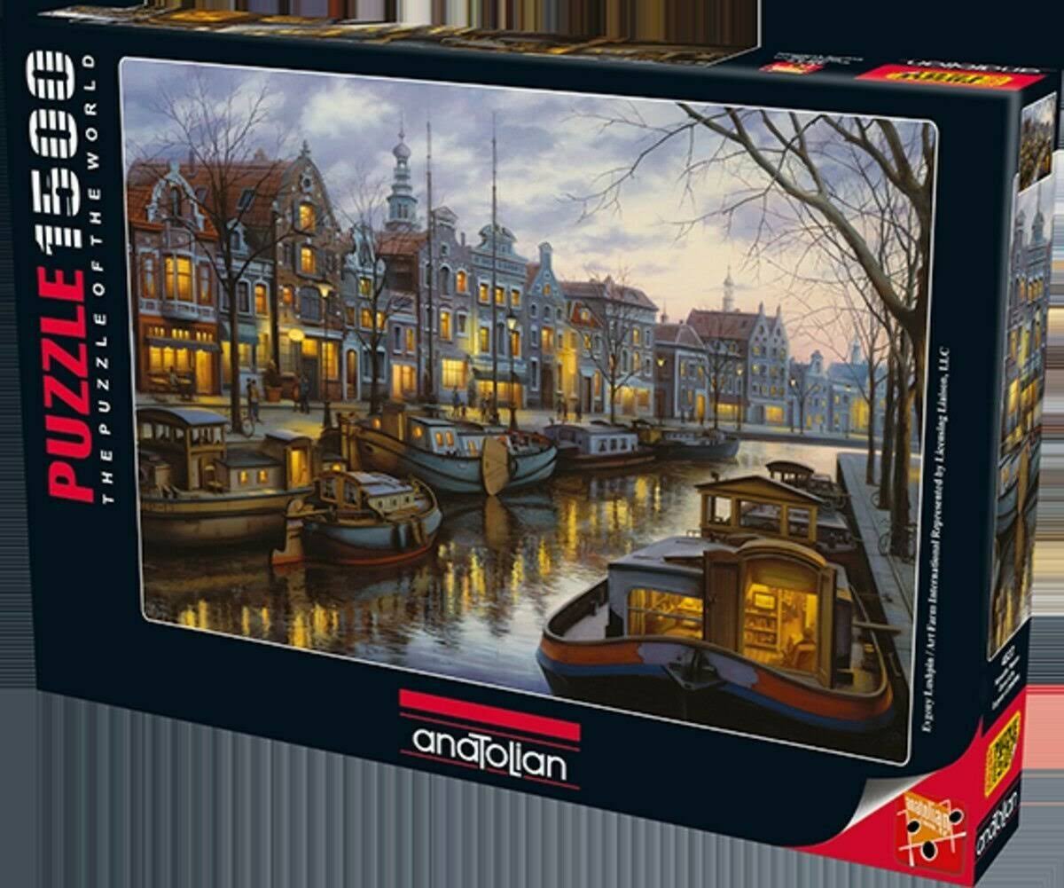 Anatolian Puzzle 1500 Piece - Canal Life CKK2_Y3OKI22