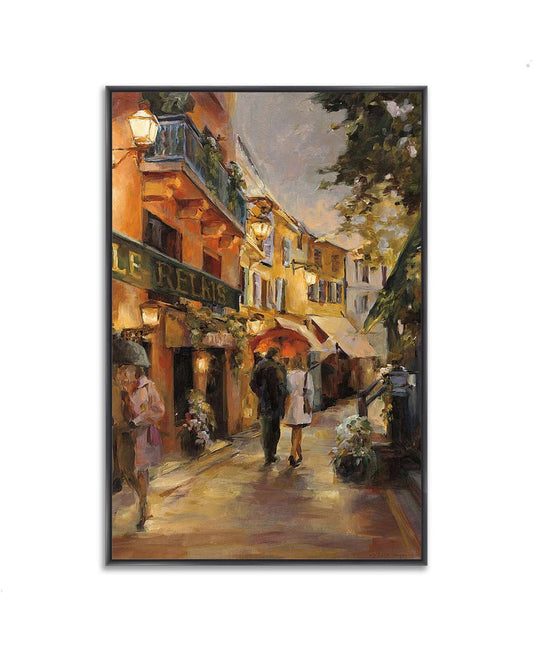 59x22 x 40x22 Evening in Paris by Marilyn Hageman Fine Art Giclee Print QLS8_H2MJQ81