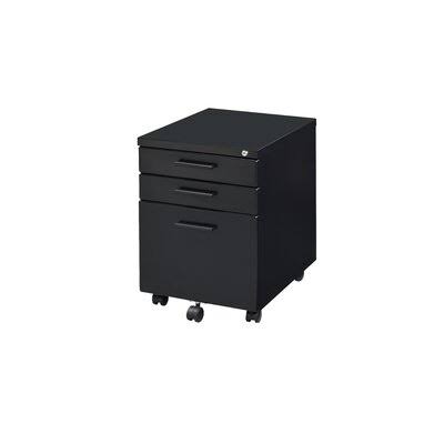 Acme Peden File Cabinet Inbox Zero Color: Black GAO6_V5MGQ61