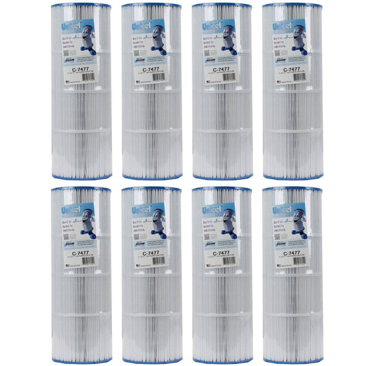 Unicel 7 in. Dia 75 Sq. ft. Pool Replacement Filter Cartridge (8-Pack) TOR1_Z7FMS60