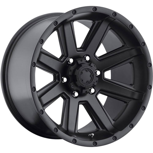 Ultra Crusher 195SB Wheel 17x9 5x127 -12mm Satin Black GAZ9_A2FZG46