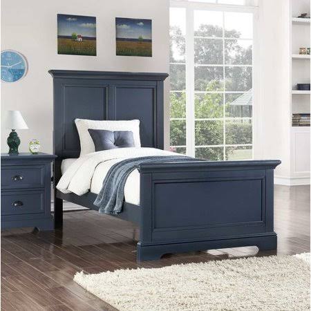 Appleby Standard Bed Greyleigh Size: Twin, Color: Blue UFO8_N7ZTS50