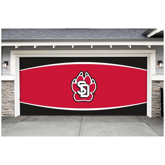 South Dakota Coyotes 7& x 16& Double Garage Door Decor 002 QPF2_P0PQX85