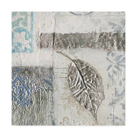 Trademark Fine Art Gracefully Blue IV Canvas Art by James Wiens, Size: 18 x 18 OAB7_V4AOD13