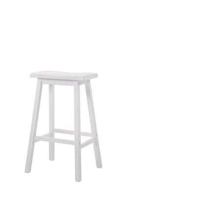 Unbrand Gaucho Bar Stool (Set-2) in White 07311, Size: 29 XYV9_K4JUL62