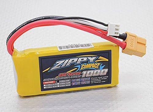 Zippy Compact 1000mAh 2S 25C Lipo Pack HPG7_E7TLF51