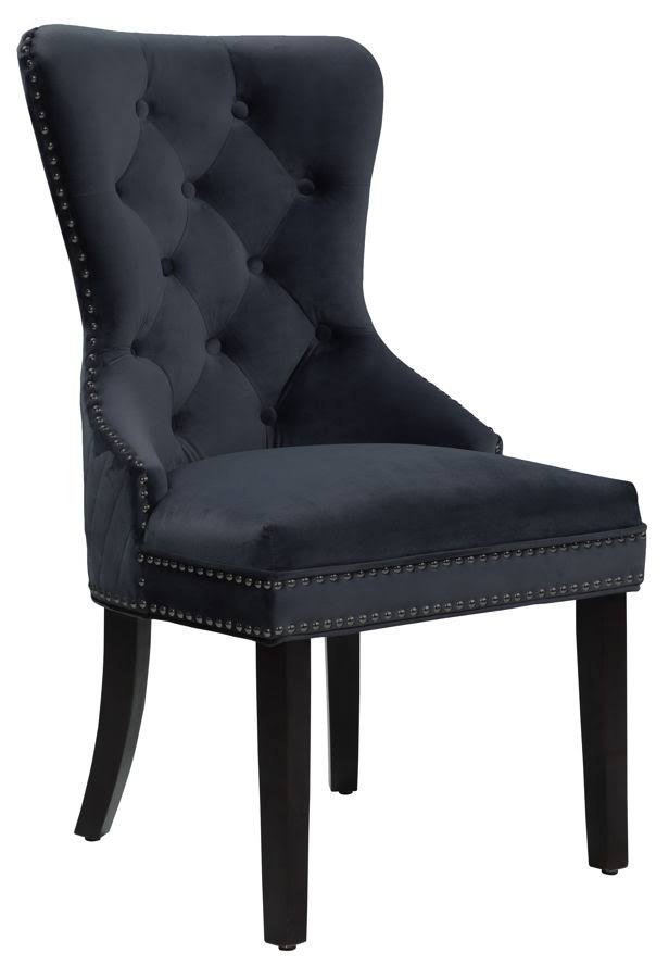 2 Cosmos Furniture Bronx Black Dining Chairs IWI3_O7BGA14