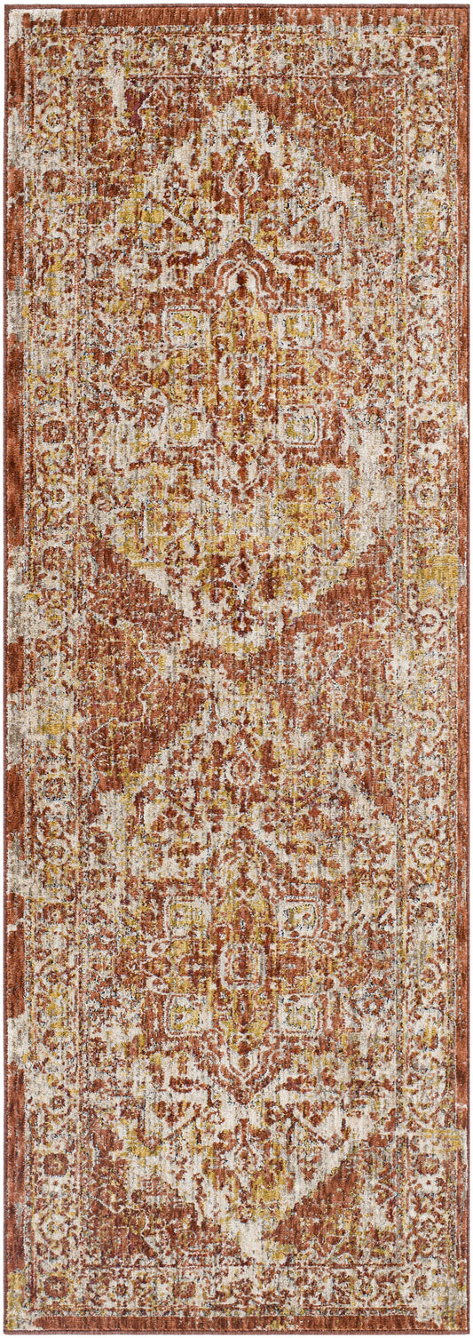 Traditional BHS-0077471 Turkish Peach Asian Kitchen Rug | 2&7x22 x 10& BRW2_C8BJG54