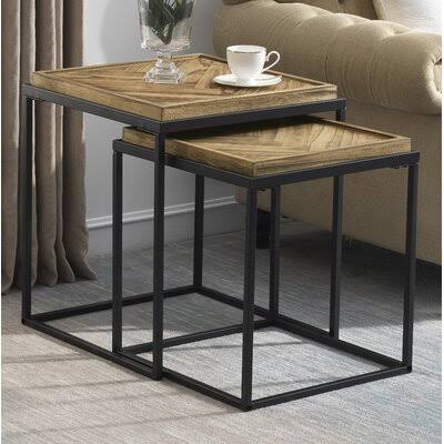 Weatherholt Frame Nesting Tables Foundry Select MSE6_Z4ZZV81