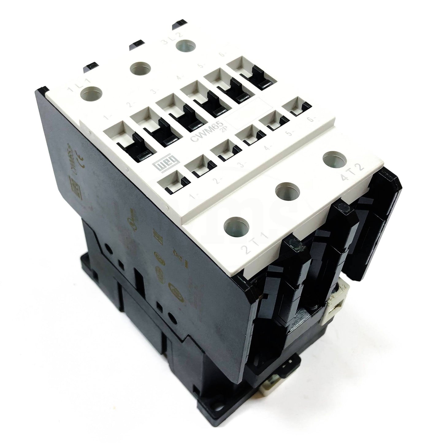 WEG Electric CWM65-00-20V18, 2-Pole, 65 Amps, 110-120VAC Coil, IEC Contactor | State Motor  Control Solutions LTI7_U5RZL79