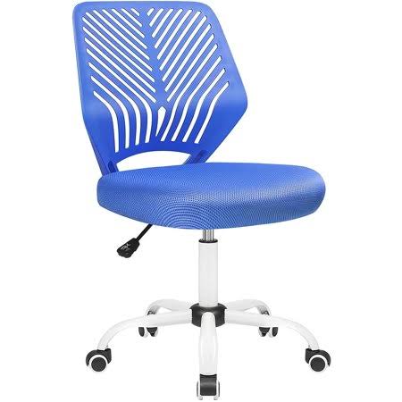 Vitesse Kids Desk Chair Computer Chair for Kids Swivel Chair Armless Mesh Task Student Chair Adjustable Height  Lumbar Supp QTY1_H4URG29