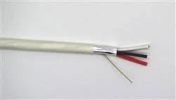 183STR-SPL-B-WH 18/3 Speaker Cable/Control Cable, 3 Conductor, 18 AWG, Shielded, Plenum, 1000 Feet, White DUP7_B1RQR20