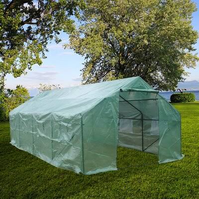 10 ft. W x 20 ft. D Greenhouse Ktaxon MJG6_I8LDE77