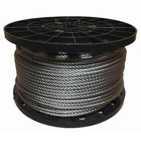 5/16 inch Stainless Steel Aircraft Cable Wire Rope 7x19 Type 304 (600 Feet) MVD0_B0VBY88