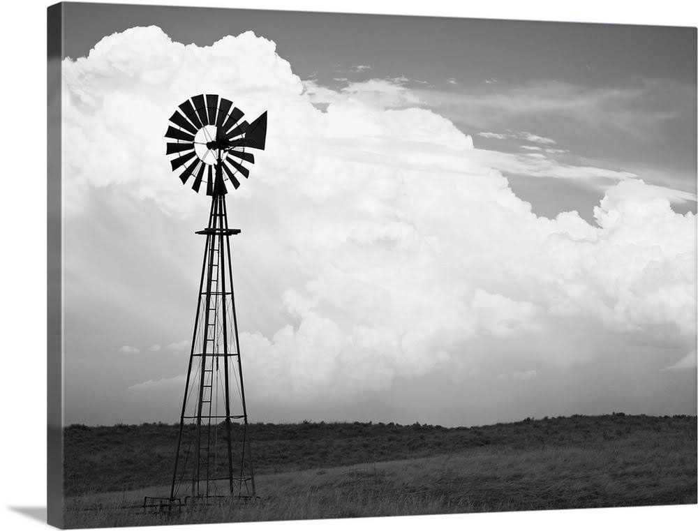 Windmill | Canvas Wall Art | 48x36 | Great Big Canvas SBH9_C1XAP57