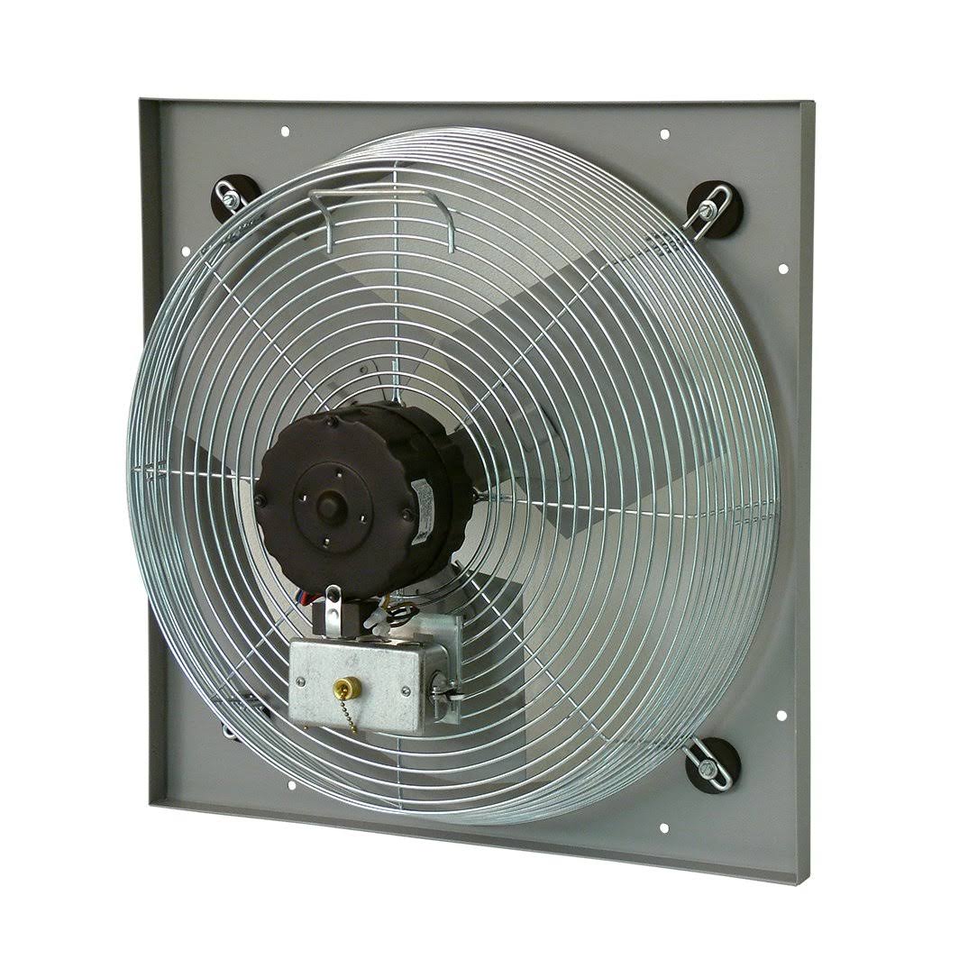 TPI CE24DV 24x22 Direct Drive Exhaust Venturi Mounted Fan, 3 Speed, 1/4 HP GOM2_H3SAF60