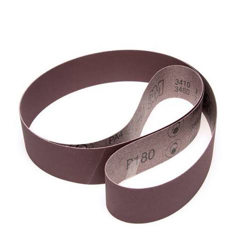 3M Cloth Belt 341D, 80 X-weight, 3 in x 18 in, Film-lok, Single-Flex IEW3_D7WCP56