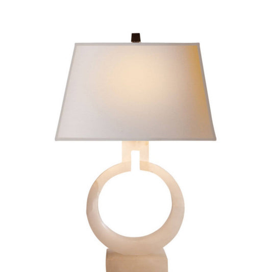 Visual Comfort - Cha 8969ALB-NP - One Light Table Lamp - Ring - Alabaster VND9_V5XRD28