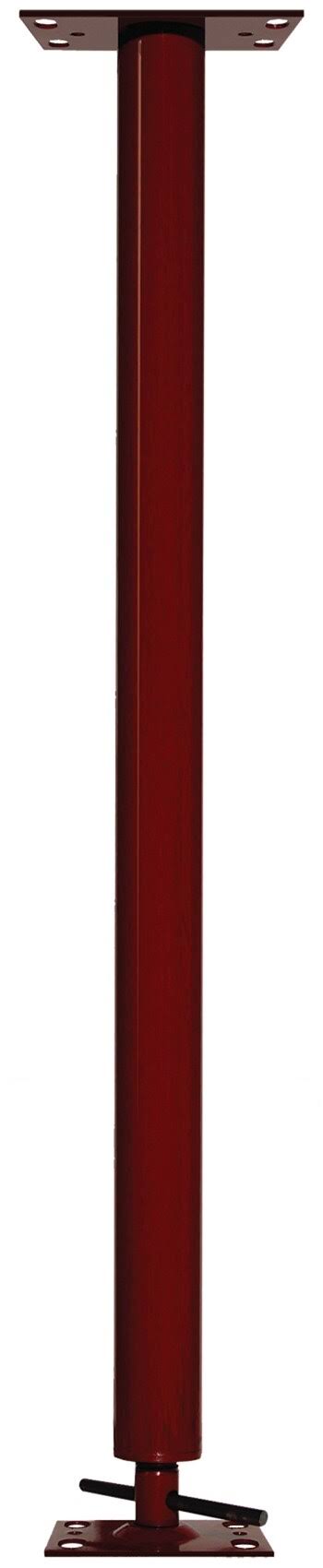 Akron 105-in Adjustable Jack Post in Red | P M411 MUI0_D8YVT07