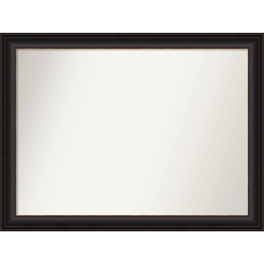 Amanti Art Medium Rectangle Espresso Brown Classic Mirror (30.5 in. H x 40.5 in. W) ITB3_A2ZRA90