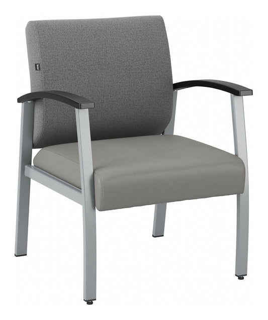 Arrive Guest Chair with Arms in Gray Fabric LGU5_U4KHY28