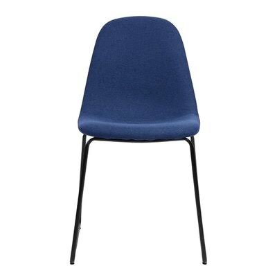 Upholstered Side Chair/Dinning Chair (Set of 4) 17 Stories Upholstery Color: Blue CKT9_Q1DPD56