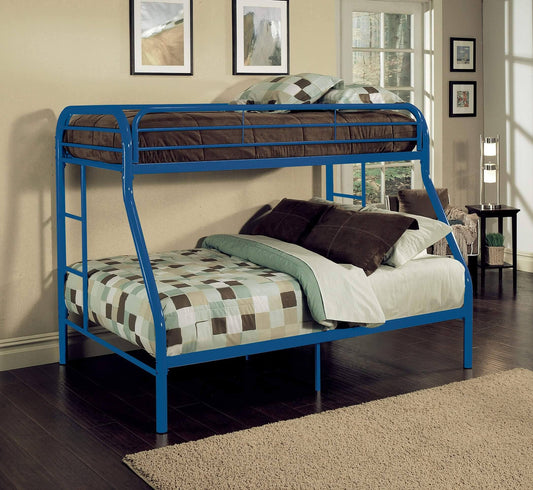 Acme Tritan Full/Bunk Twin Size Bed, Blue, 02053BU HOV6_O7MME34