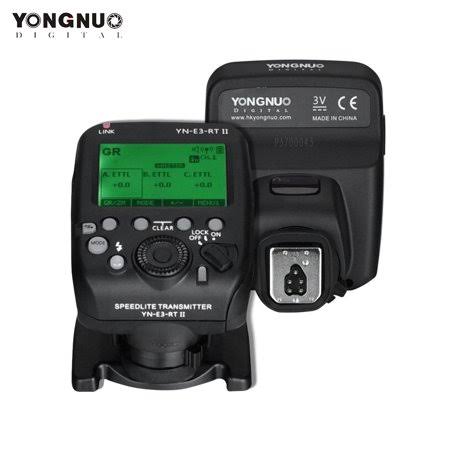 Yongnuo YN-E3-RT II On-Camera Flash Speedlite Transmitter Flash Trigger Compatible for St-e3-rt/600ex-rt/yn-e3-rt/yn968ex-rt/yn6 YTM5_X4LBZ44