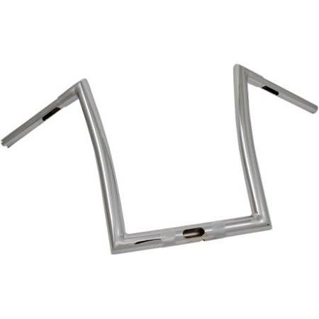 Todds Cycle 0601-3988 1 1/4in. Handlebar - 14in. Ape - Chrome, Silver GDV8_M2CWE16