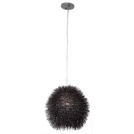 Varaluz 169M01 Urchin Mini Pendant - 9W in., Black KQL3_U6GLP44