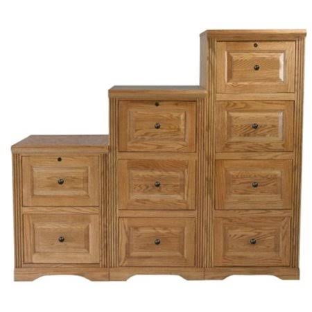 American Heartland 93002DK Oak 2 Drawer File Cabinet Dark VZU0_U1RTE82