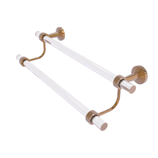 Allied Brass PB-72-24-BBR 24 in. Pacific Beach Collection Double Towel Bar Brushed Bronze AFU0_R1NIZ52