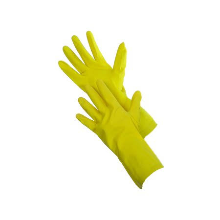 Yellow Household Latex Gloves. Size: Medium Lot of 36 Pack(s) of 1 Pair, Mens CRB8_Z8PFF33