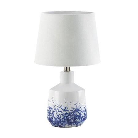 White  Blue Splash Table Lamp [ Pack of 2 ] HND9_A6SDL75