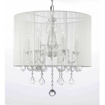 Willa Arlo Interiors Baron 6-Light Drum Chandelier UZY2_S5BPP72