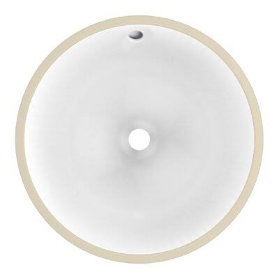 Avanities AV-27831 Ceramic Circular Undermount Bathroom Sink with Overflow VHQ1_G1HAC08