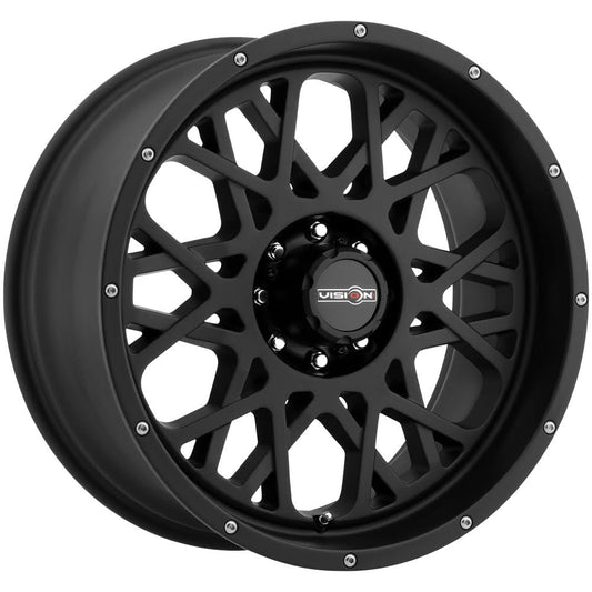 Vision Rocker Wheel 20x9 5x139.7 12mm Satin Black YQT1_Q3OQG35