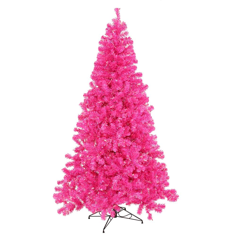 Vickerman 4 ft Hot Pink Artificial Christmas Tree HZK7_U6AEM48