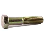 1/2-13 x 1 1/2 Grade 8 Hex Cap Screw Yellow Zinc Plated Domestic USA (300) JDQ4_Y3ZEF56