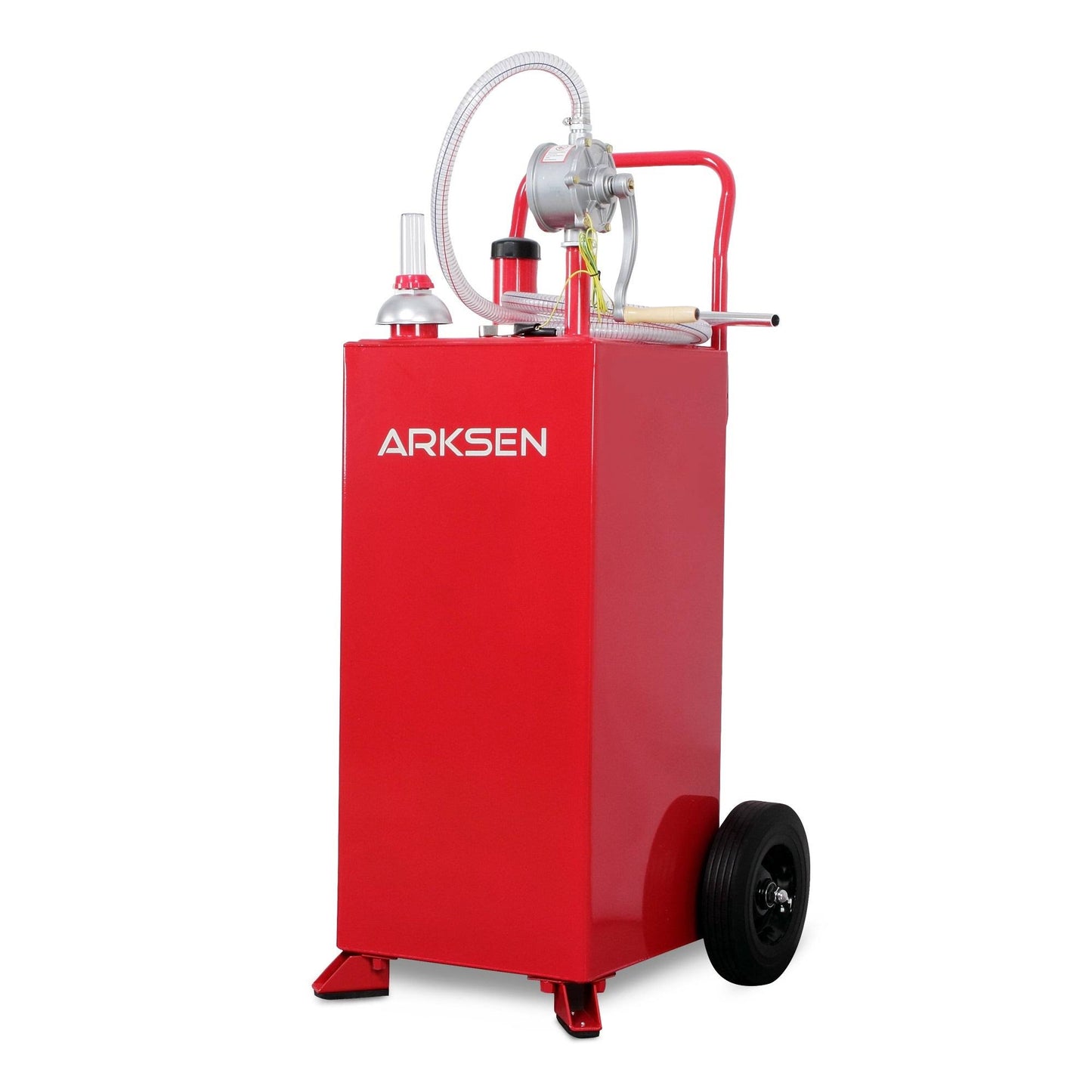 ARKSEN 30 Gallon Portable Fuel TRANSFER GAS Can Caddy Storage Tank - Red LOD9_F4KZP42