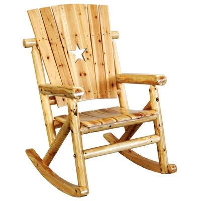 Alaniz Star Single Rocking Chair Millwood Pines MMS2_Y7KZA60