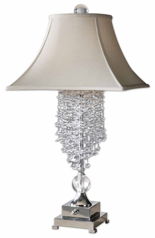 Uttermost 26894 Fascination II Silver Table Lamp XES2_B8LBF90