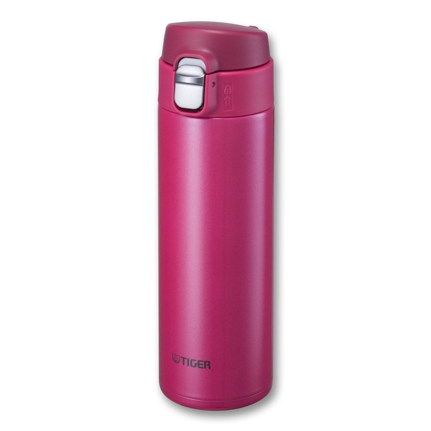 Tiger MMJ-A048 PA Vacuum Insulated Stainless Steel Travel Mug with Flip Open Lid, Double Wall, 16 oz, Pink LJO7_W6WTB87